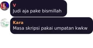 🌟 Judi aja pake bismillah Masa skripsi pakai umpatan kwkw telegram sticker
