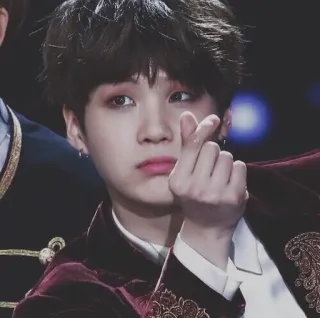 🖤 Suga BTS, K-pop, idol, Korean, musician, singer, min yoongi telegram sticker