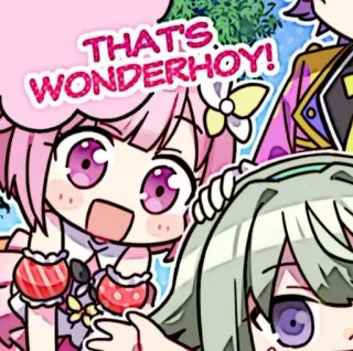 🪸 THAT'S WONDERHOY! Wonderhoy, carino, anime, sticker, cartone animato telegram sticker