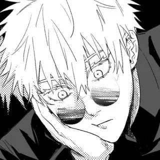 😕 Satoru Gojo Jujutsu Kaisen Anime, Gojo, Jujutsu Kaisen, Manga, Hechicero telegram sticker