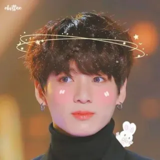 Jungkook BTS by @about_cute_shincha0 .s kang pack 4 telegram stickers
