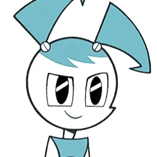 😊 Jenny Wakeman My Life as a Teenage Robot dessin animé, robot, Jenny Wakeman, Teenage Robot, Nickelodeon telegram sticker