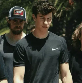 😉 Shawn Mendes celebrity, singer, music, portrait, athlete telegram sticker