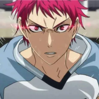 🌞 Seijuro Akashi Kuroko's Basketball 애니메이션, 농구, 스포츠, 진지한, 강렬한, 빨간 머리 telegram sticker