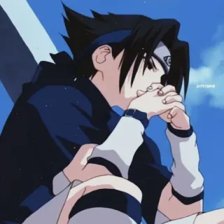 🀄️ Sasuke Uchiha Naruto Аниме, Саске, Учиха, Ниндзя, Манга, Наруто telegram sticker