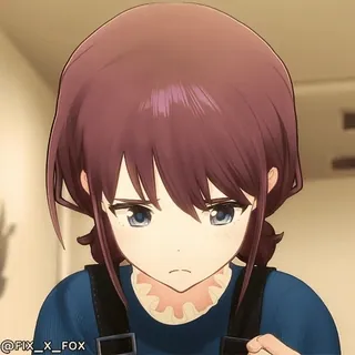 ๐ก Kobeni Higashiyama Chainsaw Man Kobeni Higashiyama, Chainsaw Man, anime girl, anime expressions, determined, fist, sticker pack whatsapp sticker