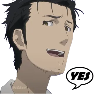 👍 YES sim, acordo, positivo, ok, confirmação telegram sticker