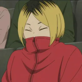 💫 Kozume Kenma Haikyuu!! anime, cartoon, boy, haikyuu, kozume kenma telegram sticker