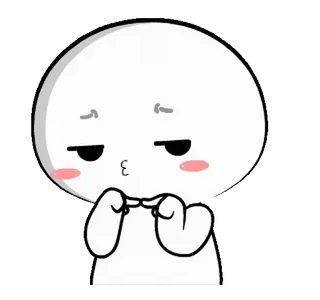 🥺 Dessin animé, Sticker, Visage, Mignon, Kawaii, Émoticône telegram sticker