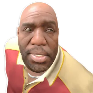 😏 Coach Left 4 Dead 2 코치, Left 4 Dead 2, 비디오 게임, 캐릭터, 웃긴, 밈 telegram sticker
