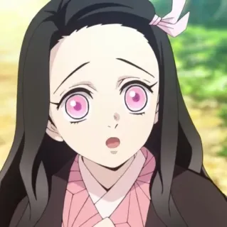 🐾 Nezuko Kamado Demon Slayer Anime, Nezuko, Demon Slayer, Desenho animado, Fofo, Garota, Mangá whatsapp sticker