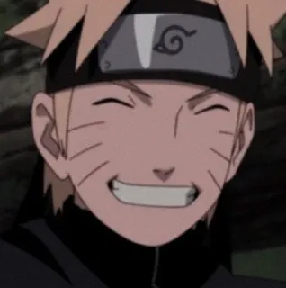 🌟 Naruto Uzumaki Naruto anime, manga, cười, ninja, naruto, uzumaki telegram sticker