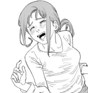 😂 anime, manga, crying, sad, woman, tears telegram sticker
