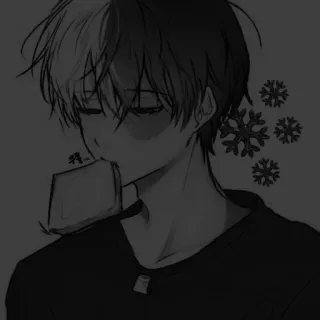 ❄️ Shoto Todoroki My Hero Academia Anime, Manga, Shonen, Personaje, My Hero Academia, Shoto Todoroki, Copos de nieve telegram sticker