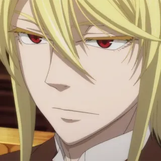 😉 William James Moriarty Moriarty the Patriot Anime, Moriarty the Patriot, William James Moriarty, Karakter telegram sticker