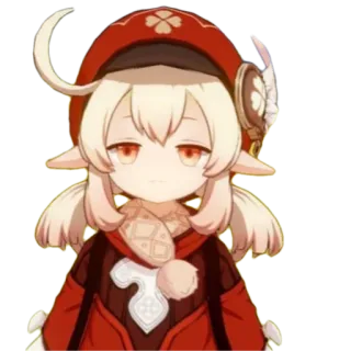 😑 Klee Genshin Impact Anime, Game, Klee, Genshin Impact, imut, Karakter telegram sticker