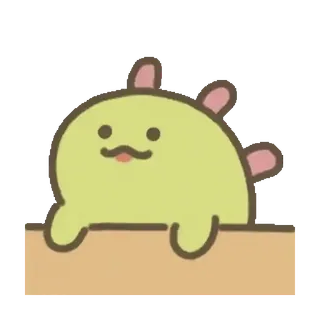 💚 милый, кавайный, животное, динозавр, мультфильм telegram sticker