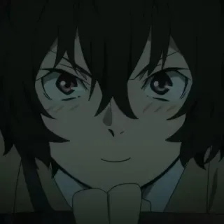 ☺️ Dazai Osamu Bungou Stray Dogs Anime, Dazai Osamu, Bungou Stray Dogs, Personagem, Sorrindo telegram sticker