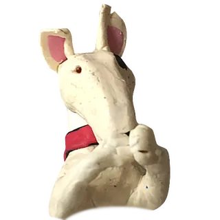 🙊 dog, middle finger, offensive telegram sticker