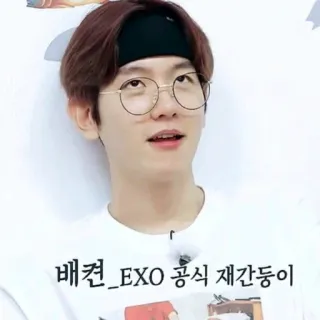 ✨ 배켠_EXO 공식 재간둥이 kpop, exo, baekhyun, cantante, ídolo, coreano telegram sticker