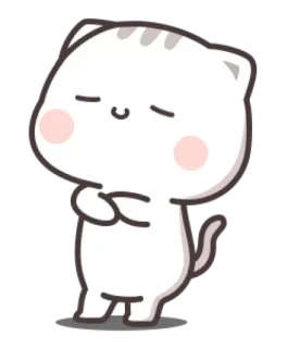 🍼 chat, mignon, animal, autocollant, dessin animé telegram sticker