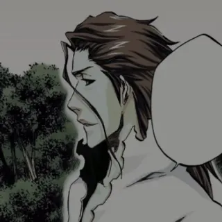 🧬 Aizen Sosuke Bleach Anime, Aizen, Sosuke, Manga, Villano telegram sticker