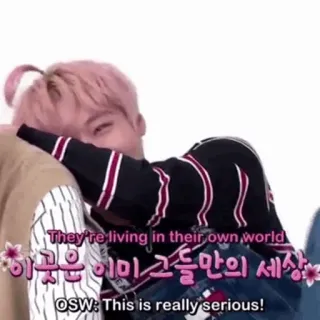 💈 They're living in their own world
이고은 이미 그들만의 세상
OSW: This is really serious! telegram sticker
