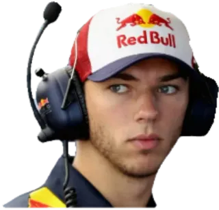 😒 Pierre Gasly Pierre Gasly, pilota, motorsport, Formula 1, F1, corse telegram sticker