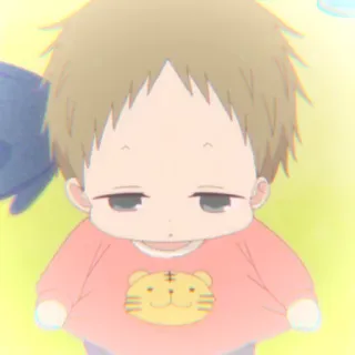 🥺 Аниме, Малыш, Тигр, Милый telegram sticker