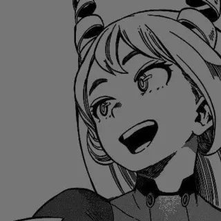 🖤 Nejire Hado My Hero Academia Anime, Mangá, Garota, Personagem, Nejire, Hado, My Hero Academia telegram sticker