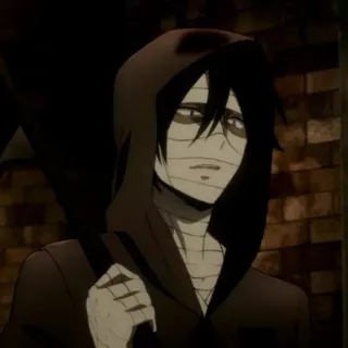 🩸 Zack Angels of Death anime, character, manga, Zack, Angels of Death telegram sticker