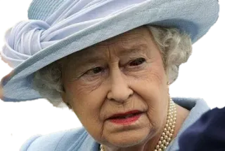 🤨 Queen Elizabeth II королева елизавета, королевская семья, портрет, монарх, великобритания telegram sticker