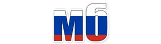 😄 M6 russische flagge, straße, autobahn, straßennummer, route whatsapp sticker
