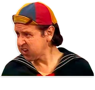 ⁉️ El Chavo mexicano, comédia, criança, chapéu whatsapp sticker