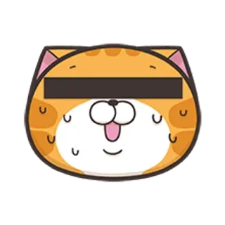 🐵 고양이, 만화, 웃긴, 동물, 스티커 telegram sticker