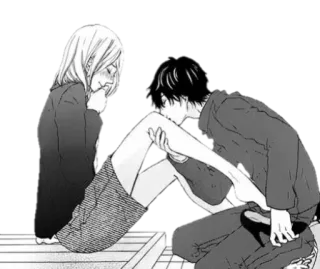 ♥️ Manga, Romance, Pareja, Afecto telegram sticker