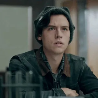 🥀 Jughead Jones Riverdale Jughead Jones, Cole Sprouse, Riverdale, character, teen drama, CW, hat telegram sticker