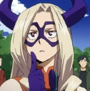 ❤️ Mount Lady My Hero Academia Anime, Personnage, Féminin, Héros, Mount Lady, My Hero Academia telegram sticker