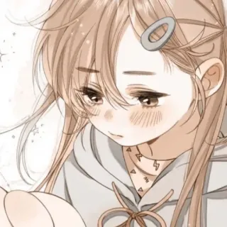 🪜 สาวอนิเมะ, ตัวการ์ตูน, น่ารัก, ภาพประกอบ, สติกเกอร์ telegram sticker