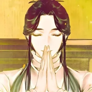 🌟 anime, character, man, art, digital art, portrait whatsapp sticker