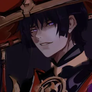😏 Wanderer Genshin Impact Anime, Video game, Andarilho, Genshin Impact, Chapéu whatsapp sticker
