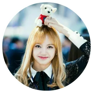 ❤️ Lisa K-pop, Lisa, Blackpink, piosenkarka, celebrytka, idolka telegram sticker