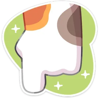 👇 Kciuk w dół, Nie lubię, Negatywny feedback, Porażka, Odrzucenie, Brak akceptacji, Kreskówka, Ilustracja telegram sticker