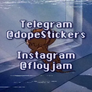👾 Telegram @dopeStickers
Instagram @floyjam telegram, instagram, stickers, social media telegram sticker