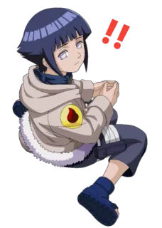 🙃 Hinata Naruto 애니메이션, 만화, 히나타 휴가, 나루토, 캐릭터 telegram sticker