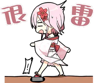 😱 很雷 Anime, Chibi, Mignon, Dessin animé, Animation whatsapp sticker