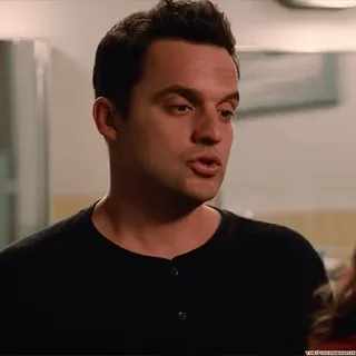 😐 Nick Miller New Girl new girl, nick miller, komedi, acara tv, jake johnson whatsapp sticker