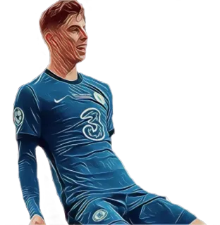 😍 Kai Havertz 카이 하베르츠, 축구 선수, 운동선수, 축구, 첼시 FC, 축구, 스포츠 telegram sticker