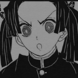 🍙 Kanao Tsuyuri Demon Slayer Anime, Manga, Demon Slayer, Kanao Tsuyuri, Imut, Gadis, Terkejut telegram sticker