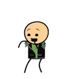 🕺 火柴人, cyanide and happiness, 卡通, 搞笑 telegram sticker